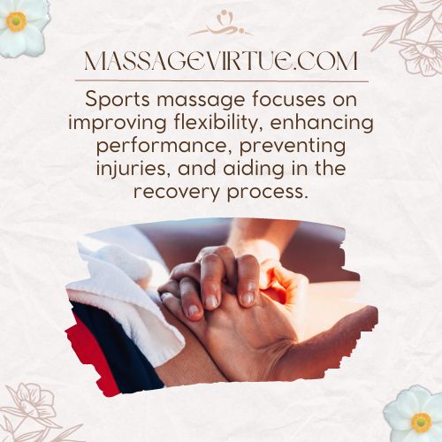 A sports massage is a specialized form of massage therapy tailored to athletes and individuals with active lifestyles.