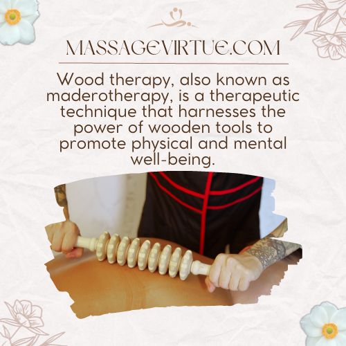 Wood therapy is a therapeutic technique that harnesses the power of wooden tools to promote physical and mental well-being.